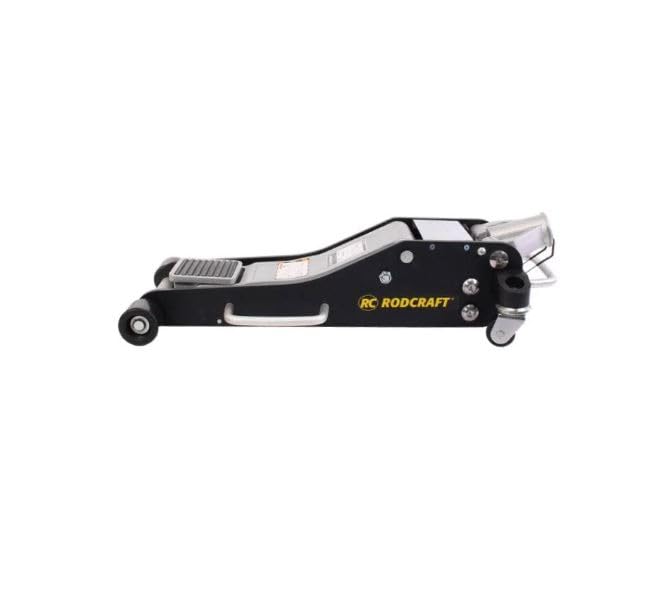 Rodcraft RH201 Rangier-Wagenheber – 2 Tonnen Hubkraft, Höhe 85-460 mm, 695 mm Chassis, 20,5 kg, schwarz-silber